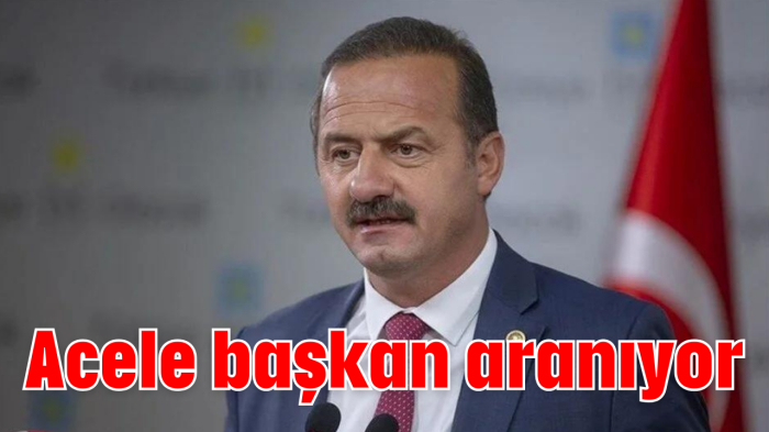 Acele başkan aranıyor     