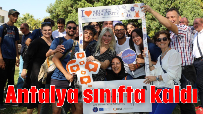 Antalya sınıfta kaldı         