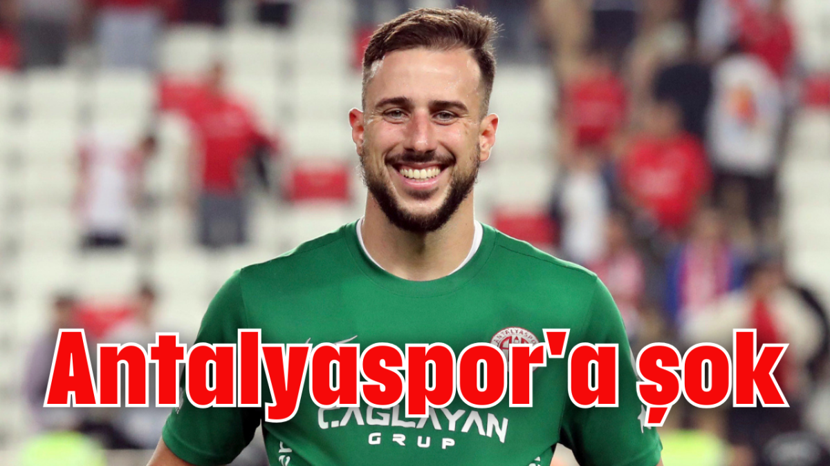 Antalyaspor'a şok