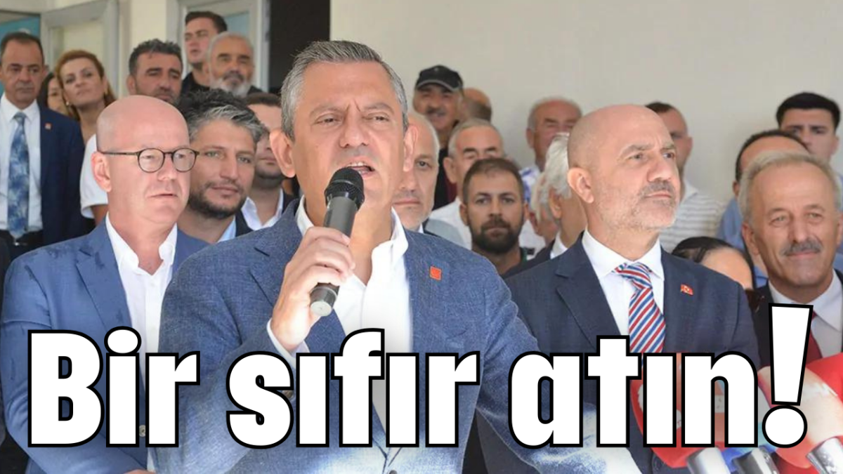 Bir sıfır atın!              