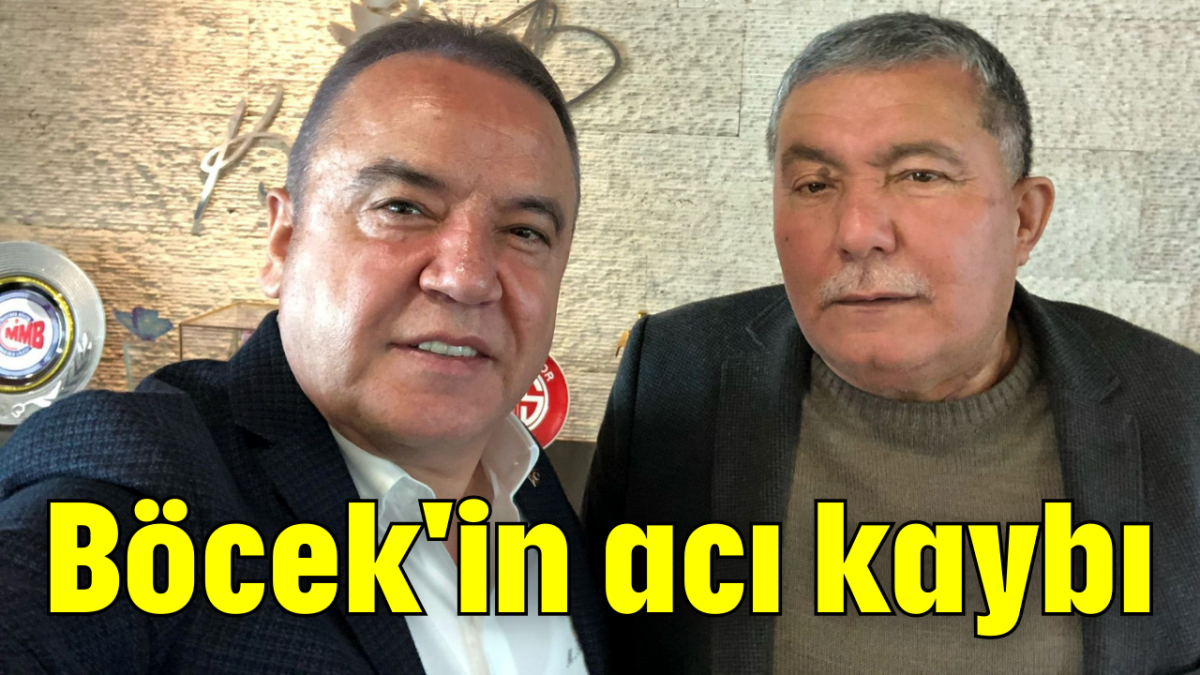 Böcek'in acı kaybı             