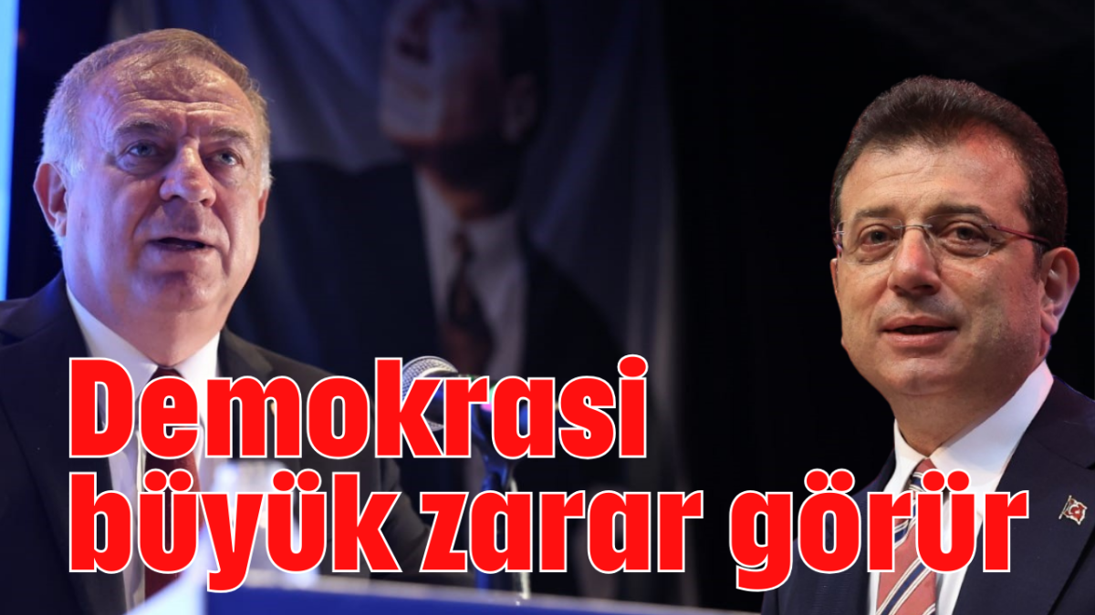 Demokrasi büyük zarar görür   