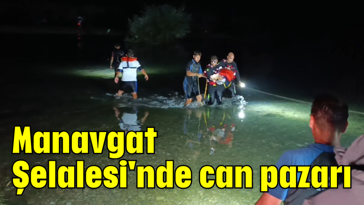 Manavgat Şelalesi'nde can pazarı      