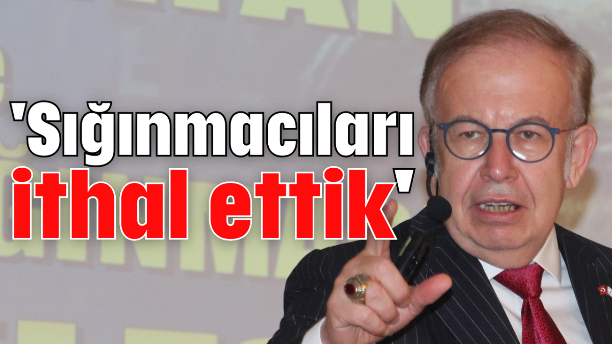 'Sığınmacıları ithal ettik'      