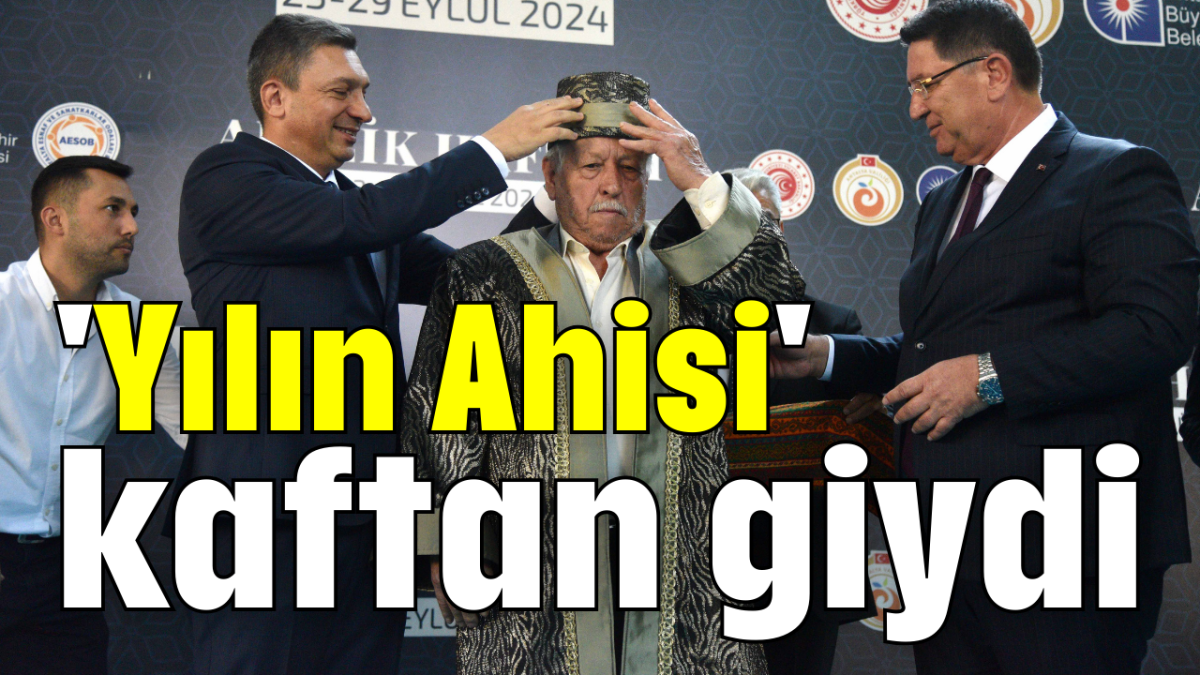 'Yılın Ahisi' kaftan giydi          